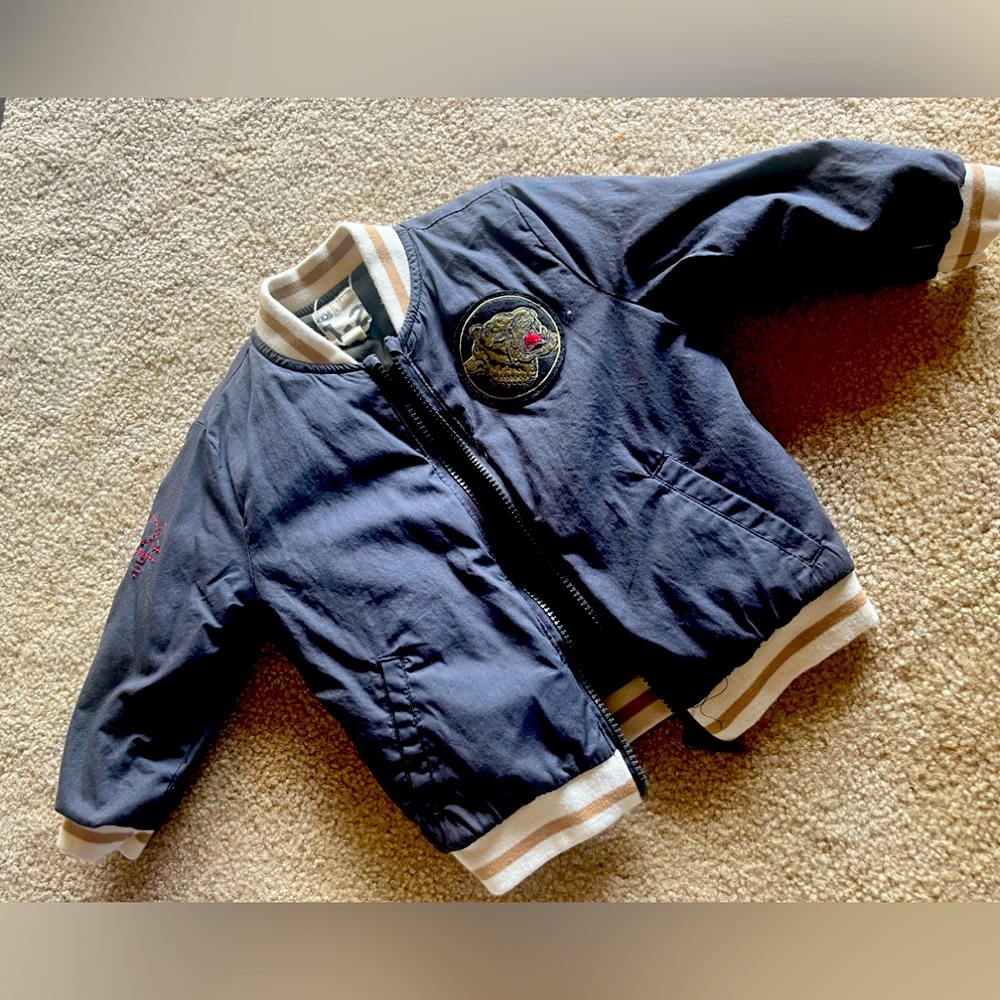 Toddler reversible jacket